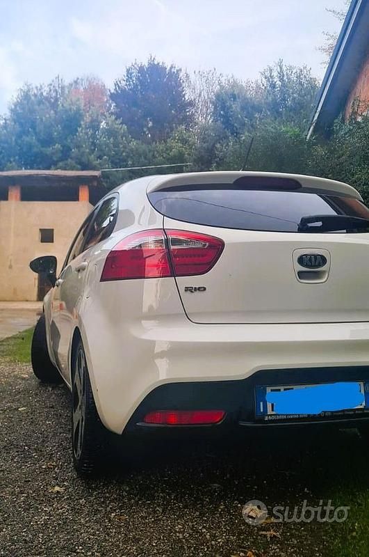 Usata Kia Rio 2015 Bianco Utilitaria