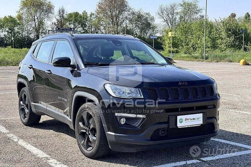 Usata Jeep Compass Night Eagle 140 CV (102 kW) 2019 Nero SUV