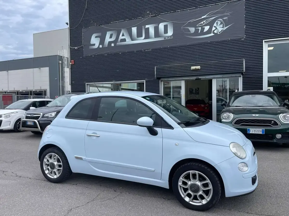 Usata Fiat 500 Sport 75 CV (55 kW) 2008 Blu/azzurro Utilitaria