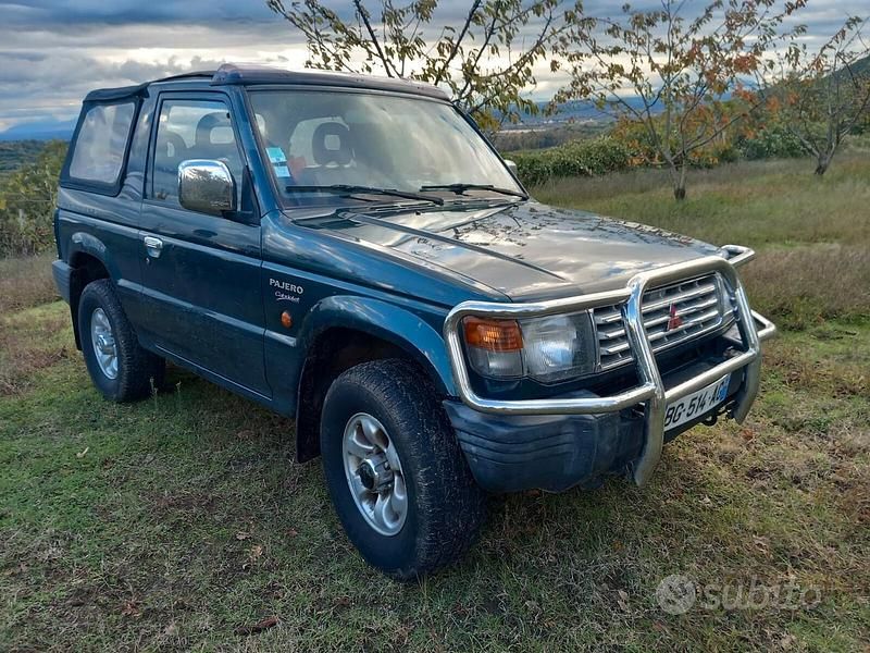 Verde Usata 1997 Mitsubishi Pajero Top SUV | 13.490 € (Ottimo prezzo) - Immagine 1/4