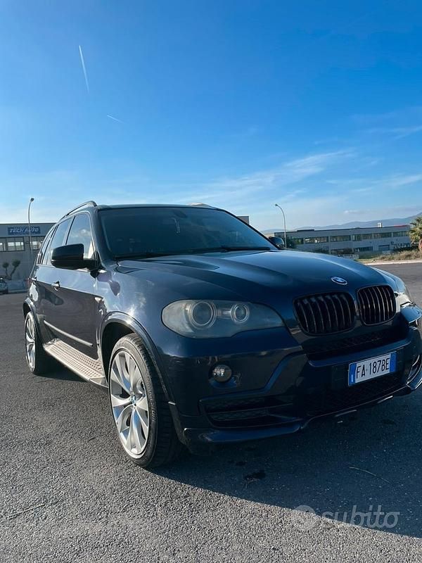 Usata BMW X5 M Sport 2008 Blu SUV