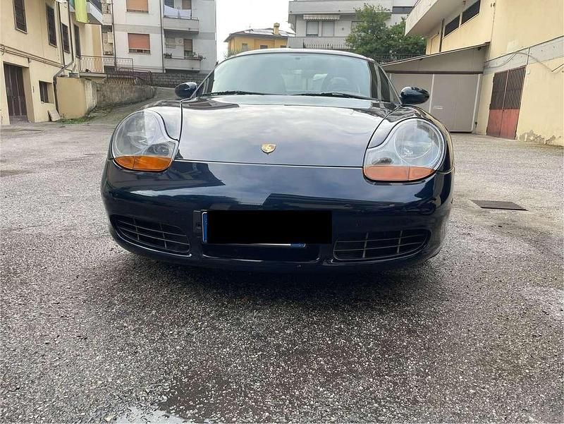Usata Porsche Boxster 252 CV (185 kW) 2000 Blu/azzurro Cabrio