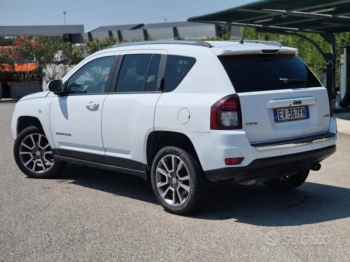 Usata Jeep Compass 163 CV (119 kW) 2014 Bianco SUV