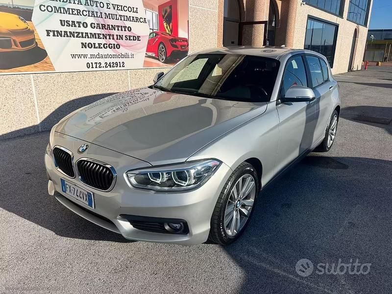 Usata BMW 118 136 CV (100 kW) 2018 Argento Utilitaria