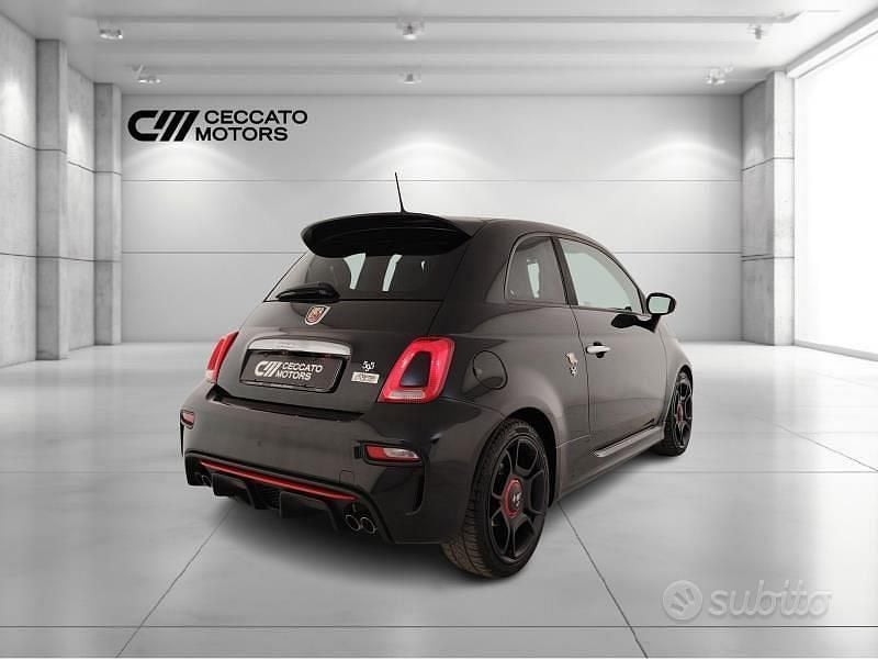 Usata Abarth 595C Pista 160 CV (117 kW) 2018 Nero Cabrio