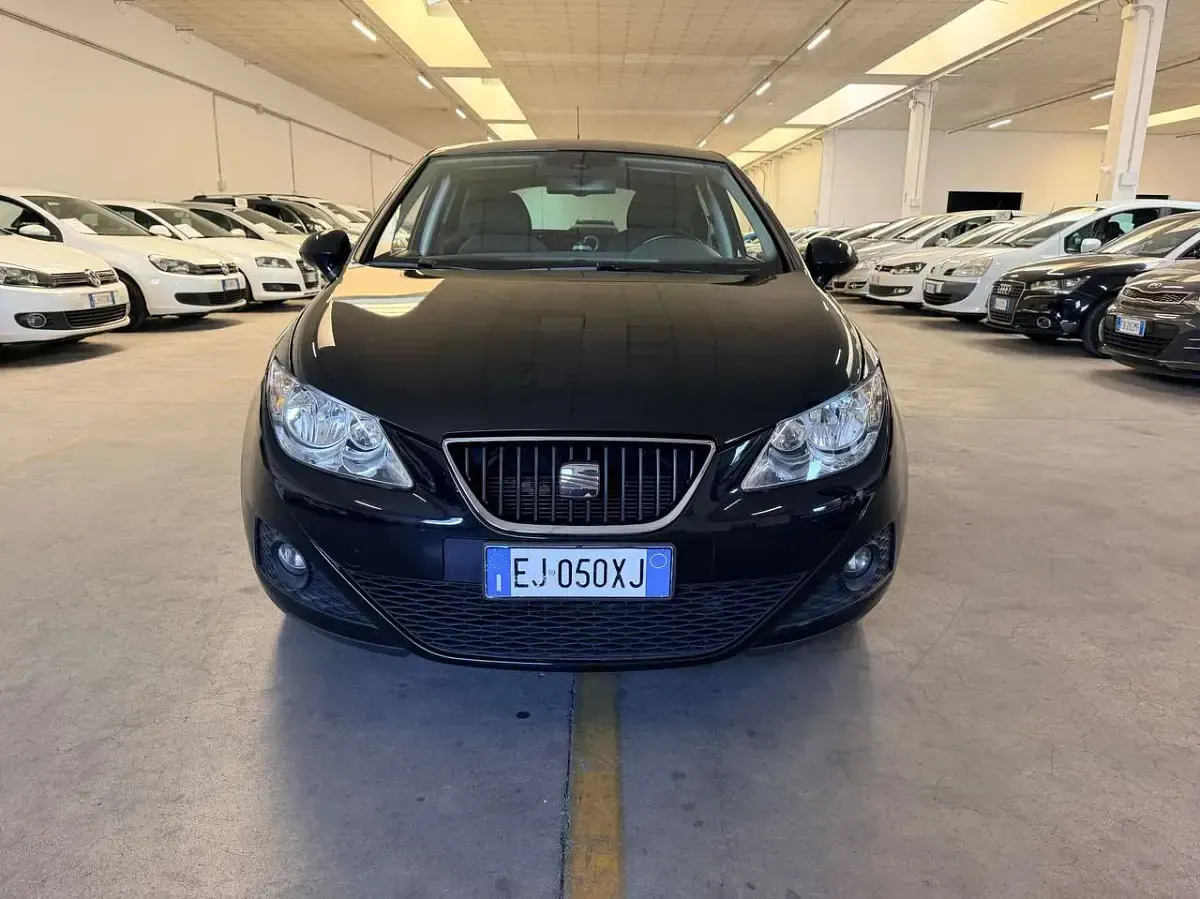 Usata Seat Ibiza SC Style 69 CV (50 kW) 2012 Nero Utilitaria