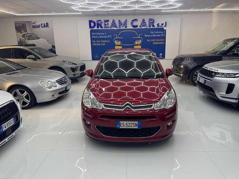 Usata Citroën C3 Exclusive 82 CV (60 kW) 2013 Rosso Utilitaria