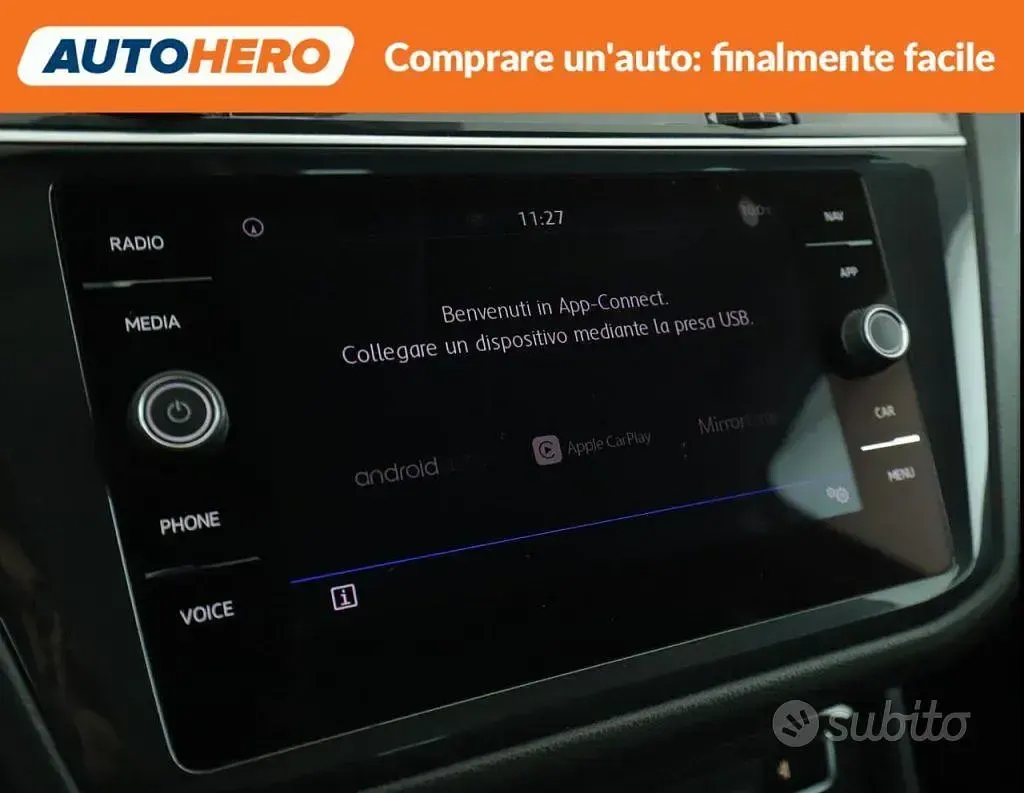 Usata VW Tiguan 150 CV (110 kW) 2019 Grigio SUV