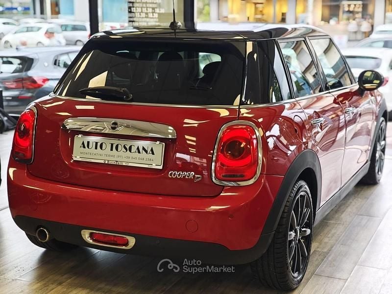 Usata Mini Cooper D Business 116 CV (85 kW) 2015 Rosso Utilitaria