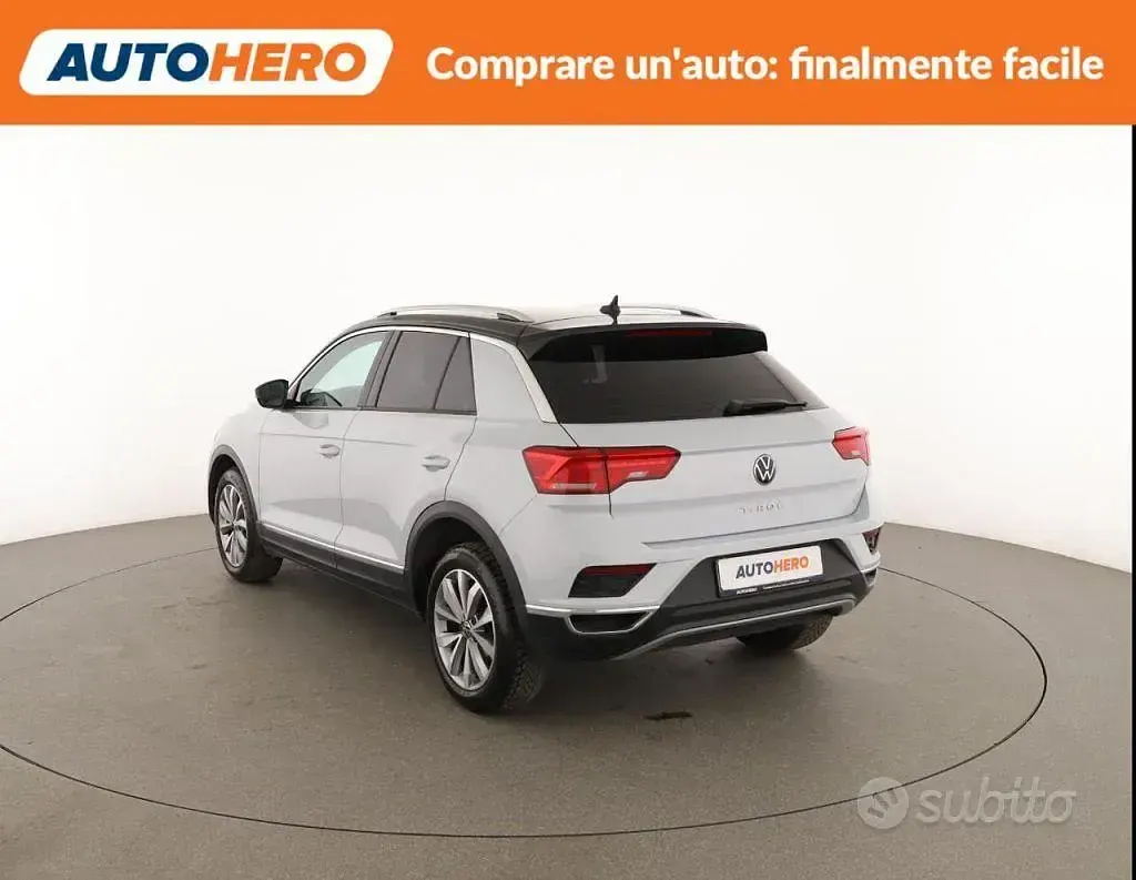 Usata VW T-Roc Style 110 CV (80 kW) 2021 Bianco SUV