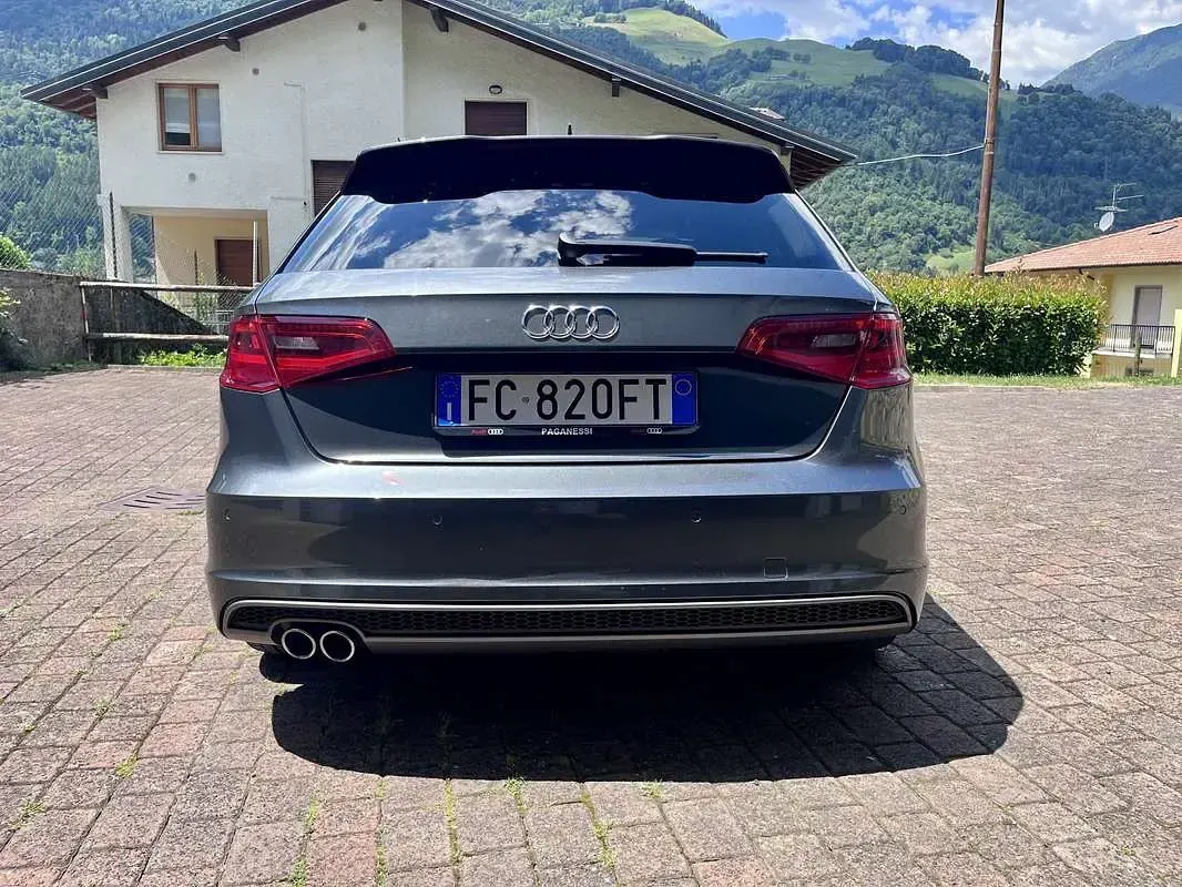 Usata Audi A3 S-Line 179 CV (131 kW) 2016 Grigio Berlina