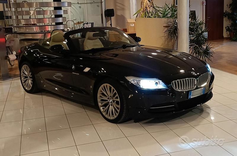 Usata BMW Z4 204 CV (150 kW) 2009 Nero Cabrio