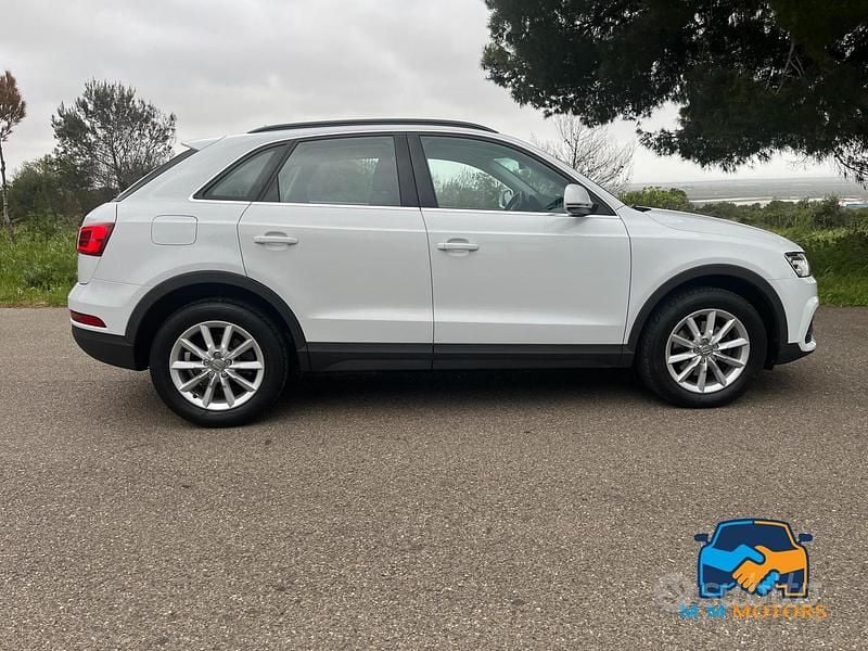 Usata Audi Q3 Business 150 CV (110 kW) 2018 Bianco SUV
