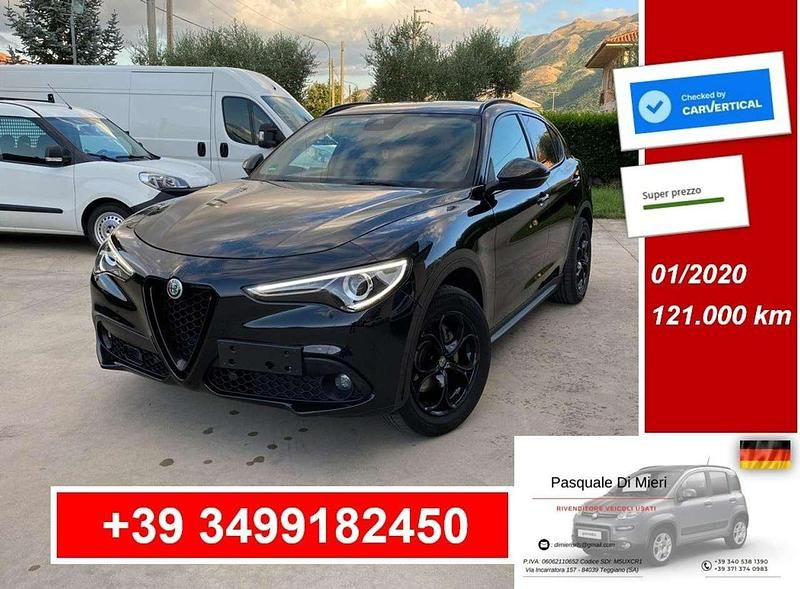 Usata Alfa Romeo Stelvio Tech Edition 190 CV (139 kW) 2020 Nero SUV