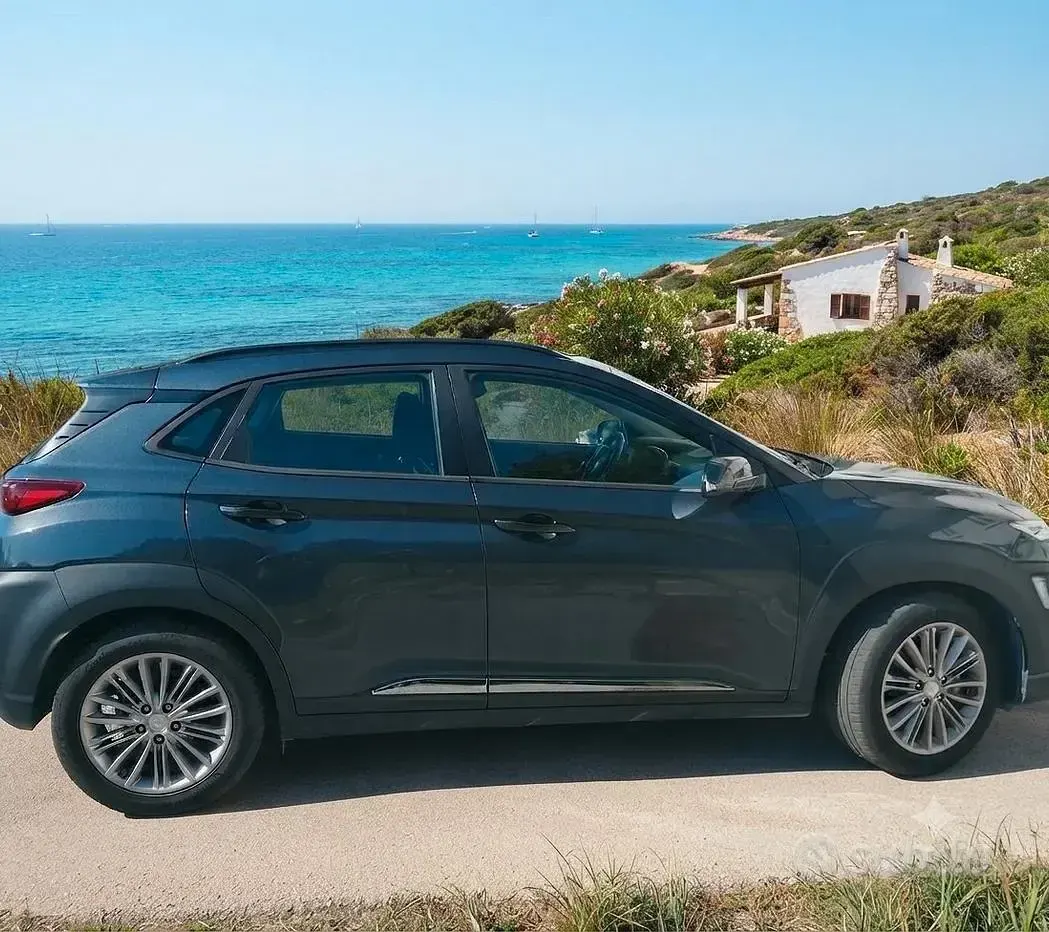 Usata Hyundai Kona Turbo 120 CV (88 kW) 2018 Grigio SUV