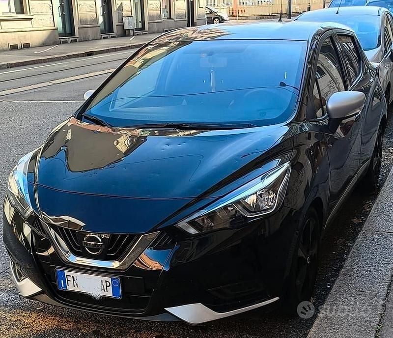 Usata Nissan Micra Tekna 90 CV (66 kW) 2018 Nero Utilitaria