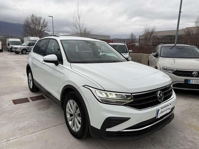 Usata VW Tiguan Life 122 CV (89 kW) 2021 Bianco SUV