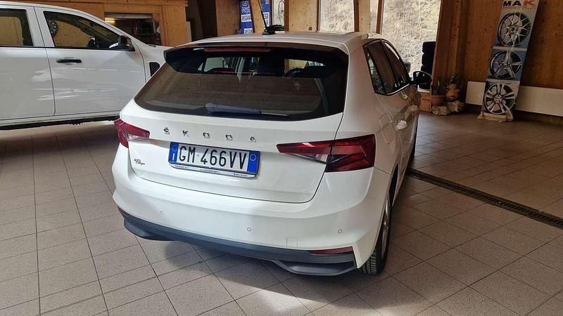Usata Skoda Fabia Ambition 95 CV (69 kW) 2023 Bianco Utilitaria