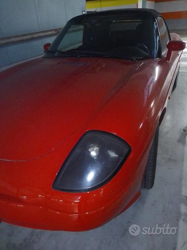 Usata Fiat Barchetta 131 CV (96 kW) 2010 Rosso Cabrio