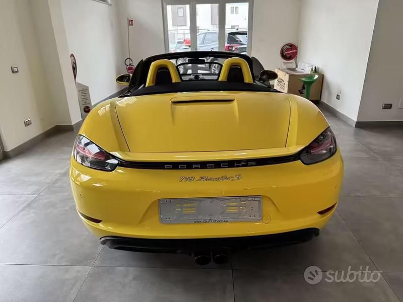 Usata Porsche 718 Boxster 350 CV (257 kW) 2017 Grigio Cabrio