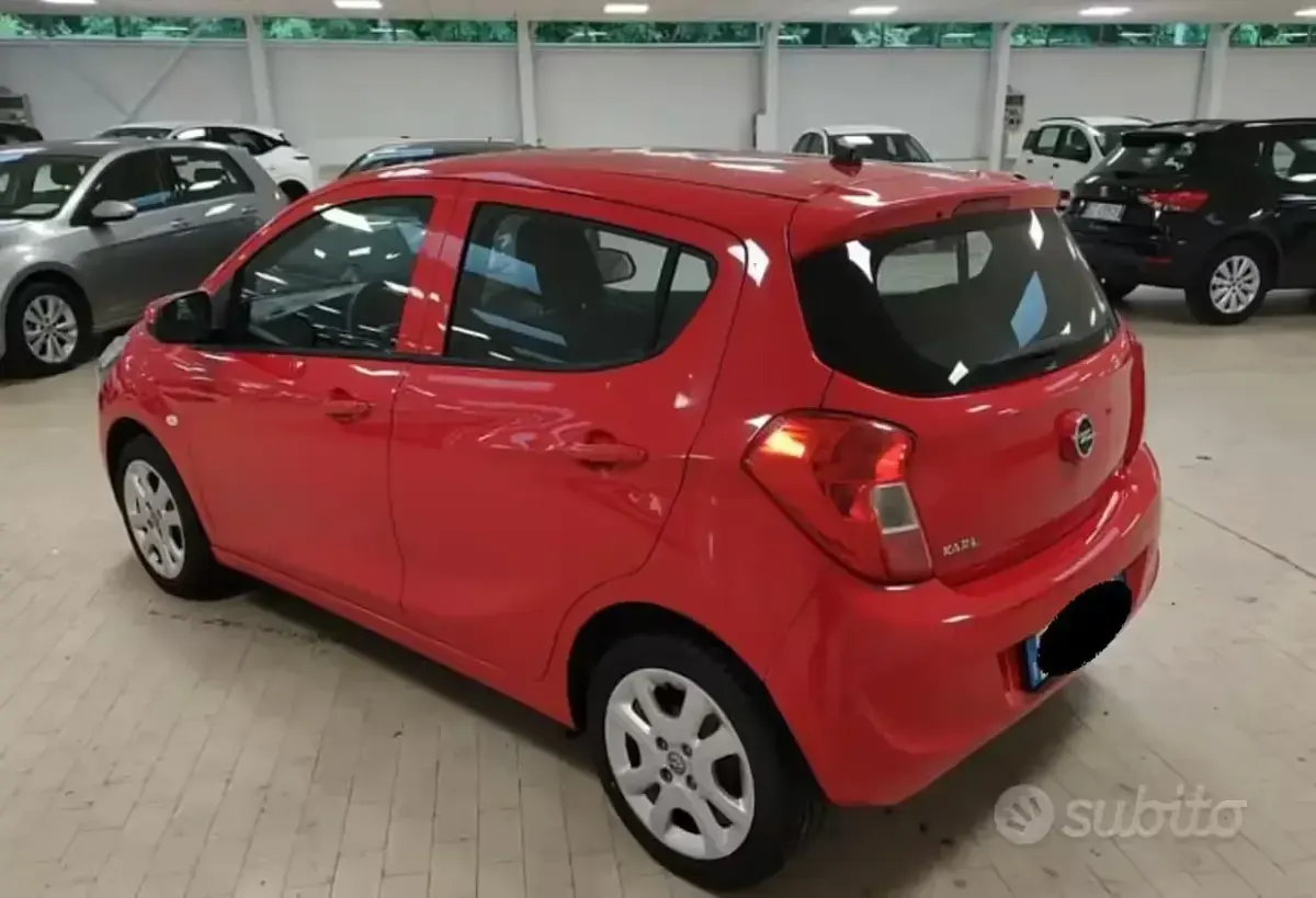 Usata Opel Karl 75 CV (55 kW) 2016 Rosso Utilitaria