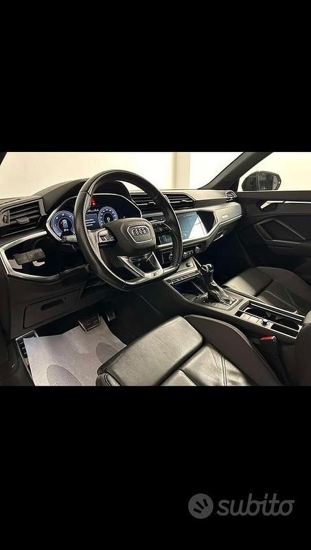 Begagnad Audi Q3 S-Line 190 HK (139 kW) 2020 Svart SUV