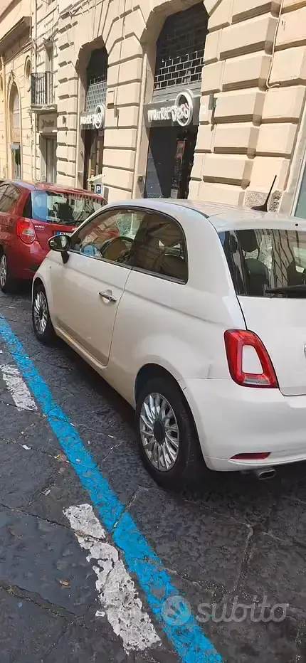 Usata Fiat 500 69 CV (50 kW) 2019 Bianco Utilitaria