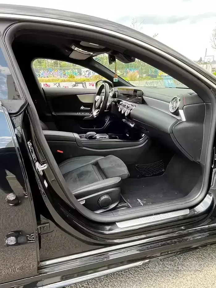 Usata Mercedes CLA220 190 CV (139 kW) 2021 Nero Coupé