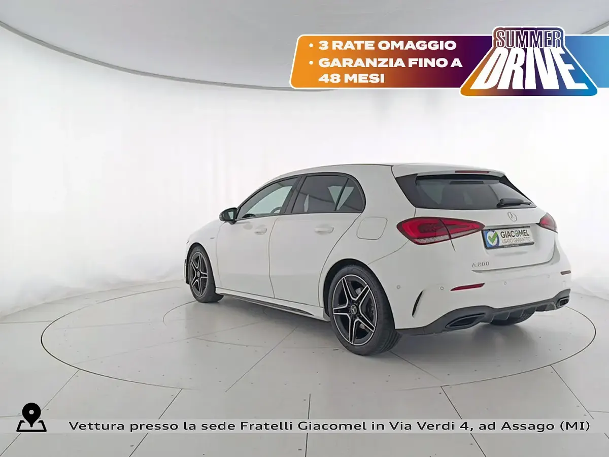 Usata Mercedes A200 Premium 163 CV (119 kW) 2021 Bianco Berlina