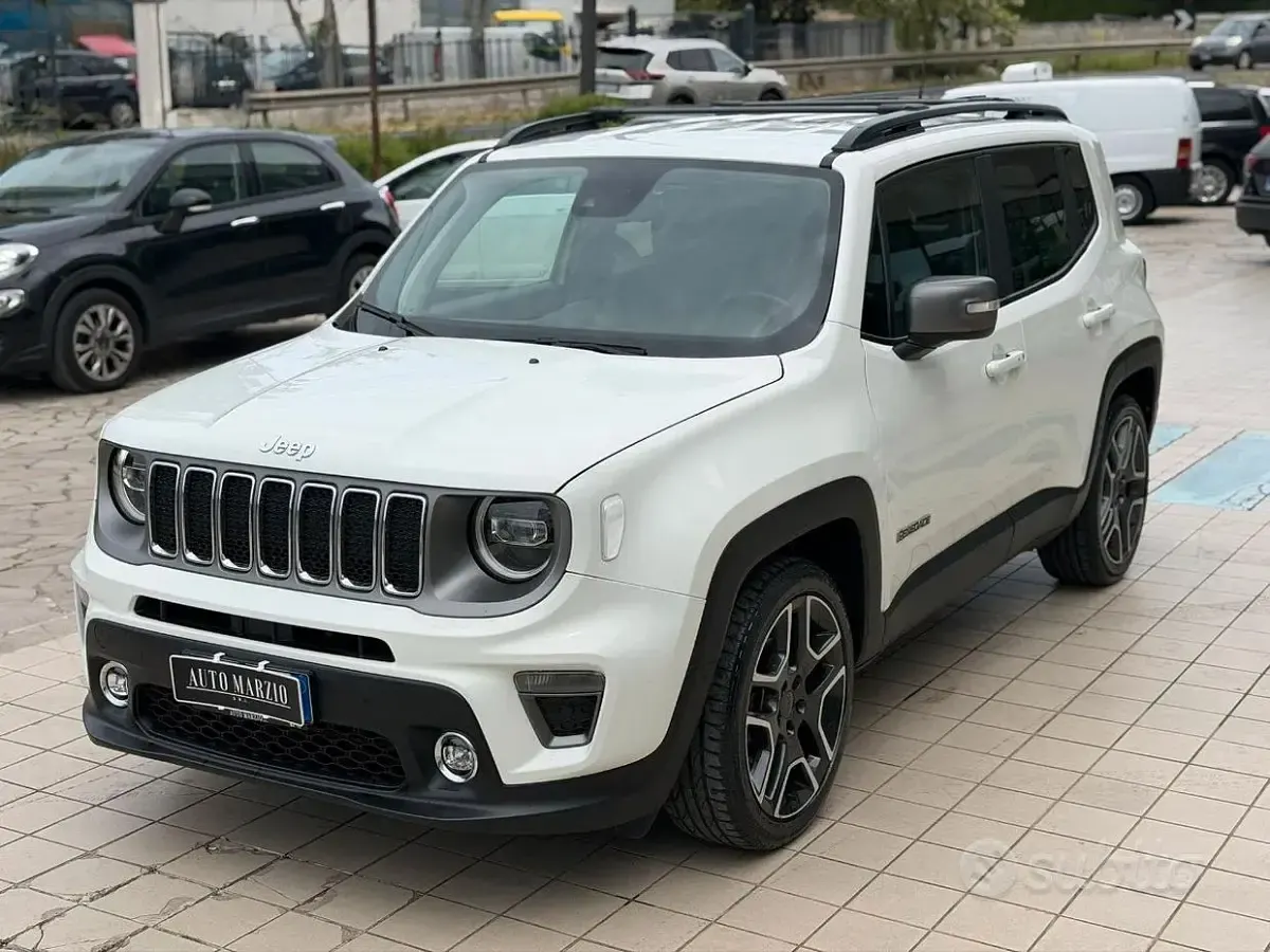 Usata Jeep Renegade Limited 120 CV (88 kW) 2019 Bianco SUV