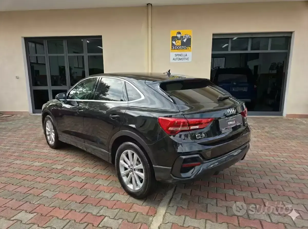 Usata Audi Q3 Sportback 150 CV (110 kW) 2021 Nero SUV