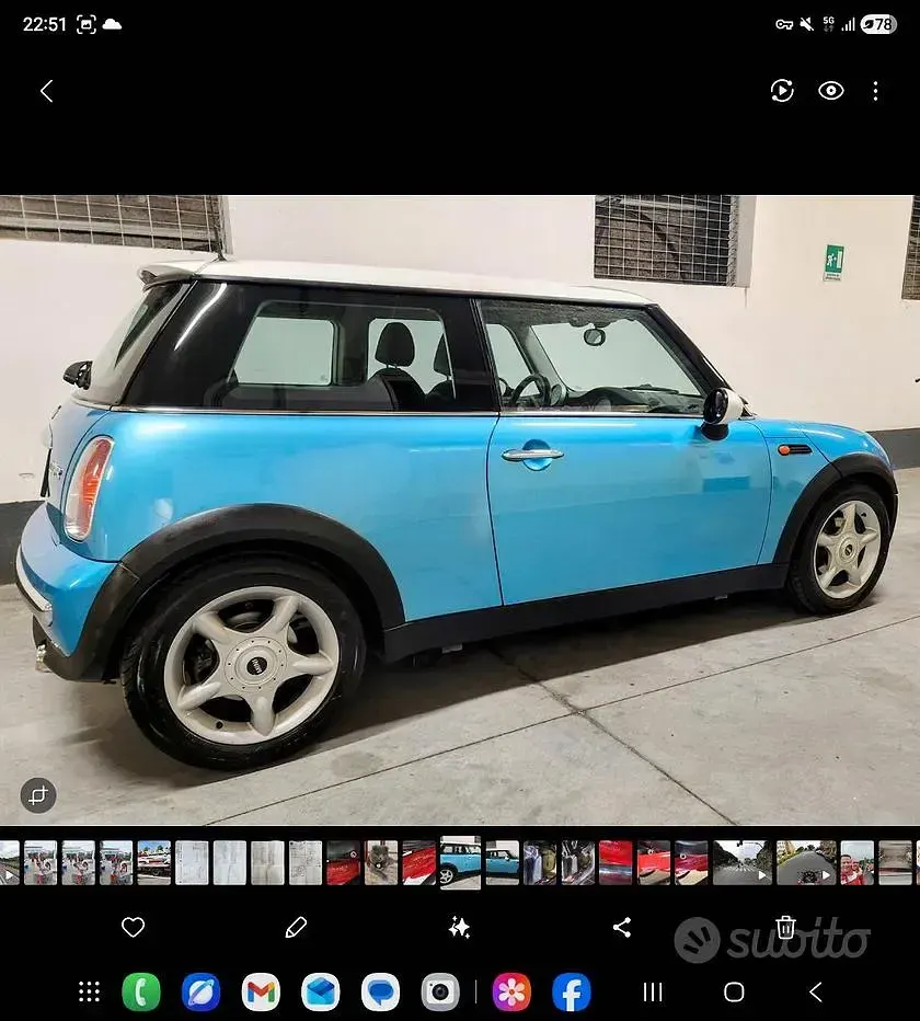 Usata Mini Cooper 116 CV (85 kW) 2004 Utilitaria