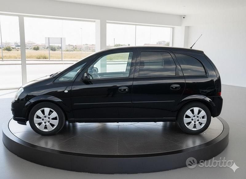 Usata Opel Meriva 125 CV (91 kW) 2007 Nero Monovolume