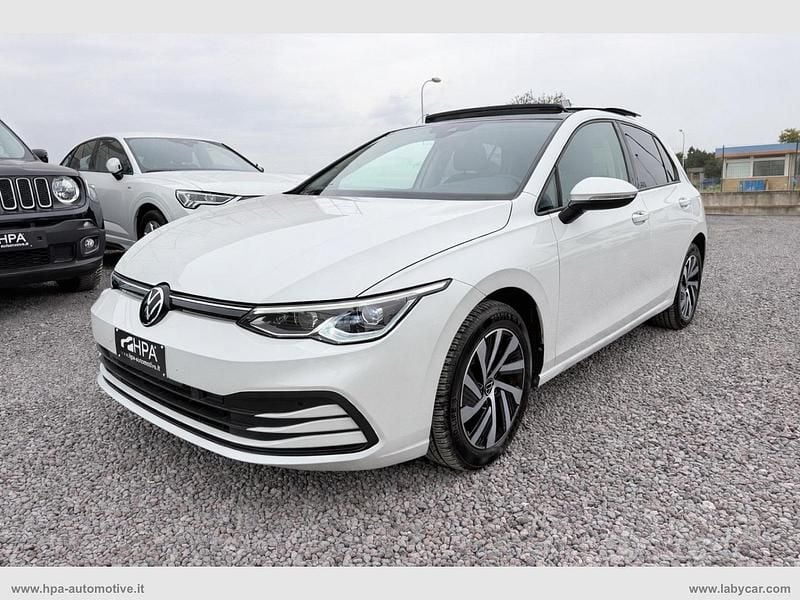 Usata VW Golf VIII 150 CV (110 kW) 2022 Bianco Berlina