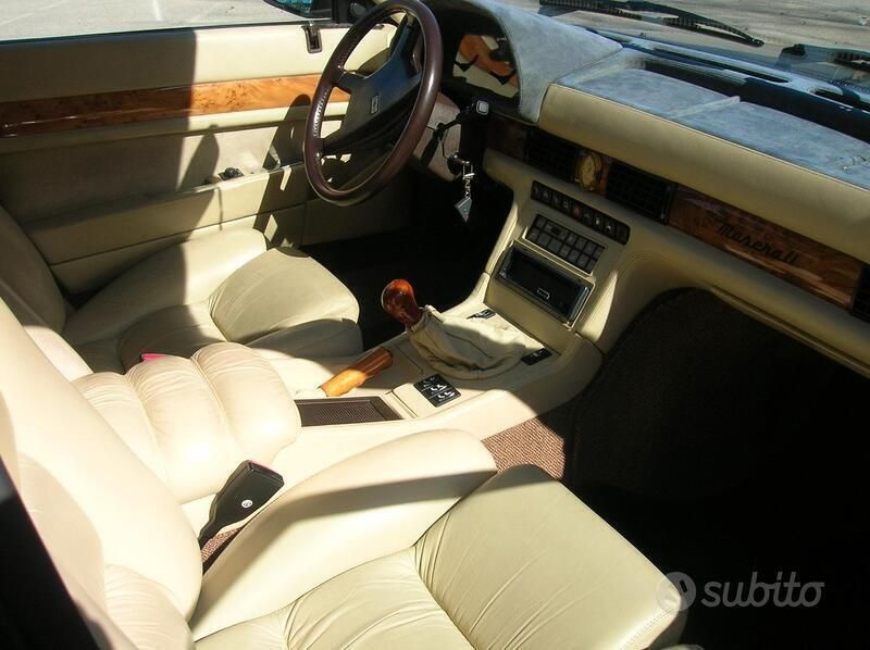 Usata Maserati Quattroporte 1988 Nero Berlina