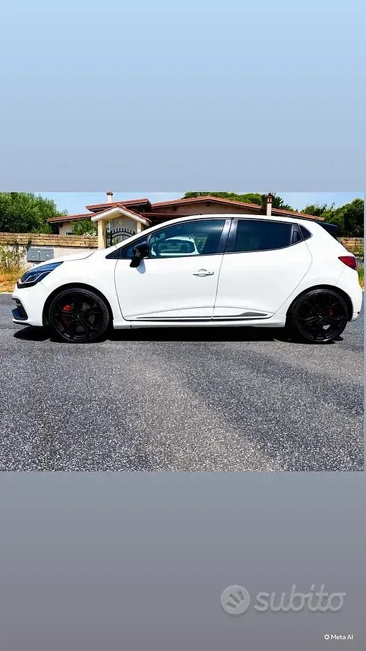 Usata Renault Clio IV R.S. 200 CV (147 kW) 2013 Bianco Berlina