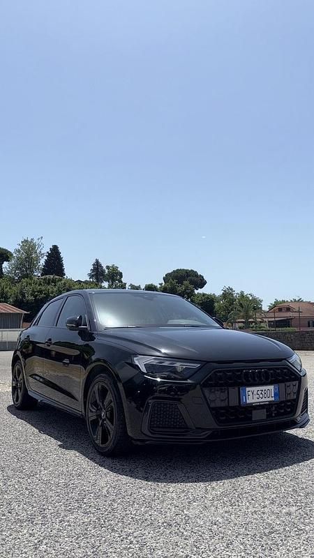 Usata Audi A1 S-Line 116 CV (85 kW) 2020 Nero Berlina