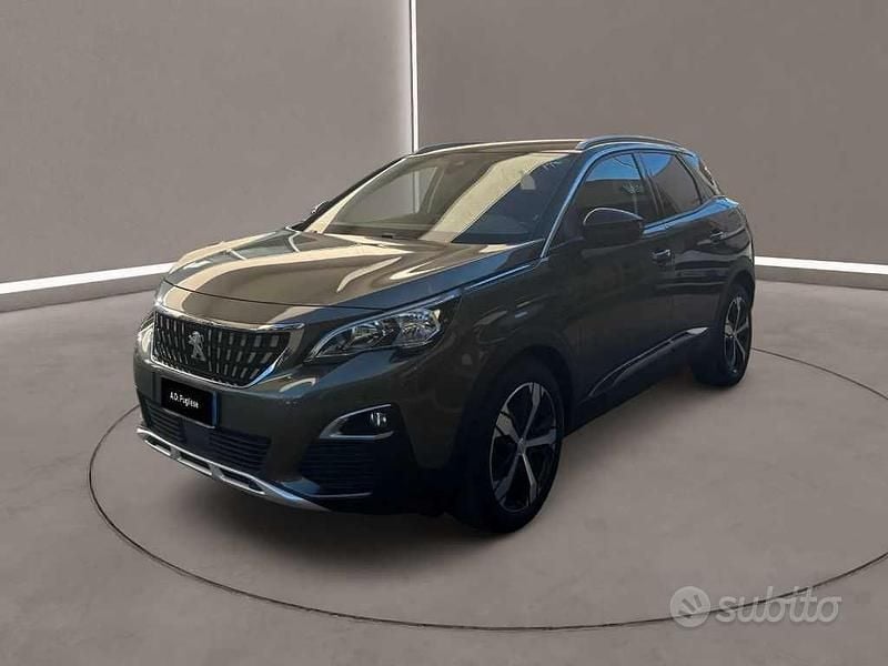 Usata Peugeot 3008 S 131 CV (96 kW) 2020 Grigio SUV