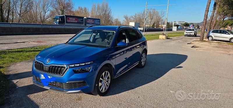 Usata Skoda Kamiq 90 CV (66 kW) 2022 Blu SUV