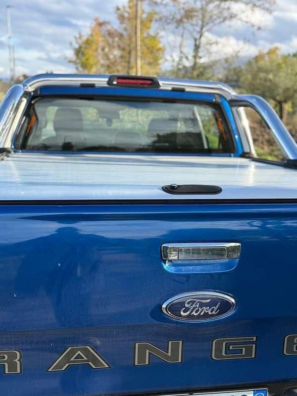 Usata Ford Ranger XLT 170 CV (125 kW) 2022 Blu/azzurro Pick-up