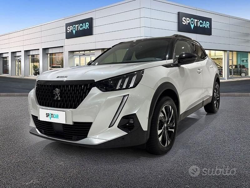 Usata Peugeot 2008 GT 131 CV (96 kW) 2021 Bianco SUV
