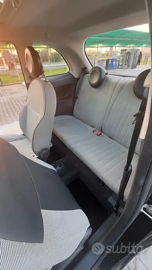 Usata Fiat 500 85 CV (62 kW) 2014 Nero Utilitaria