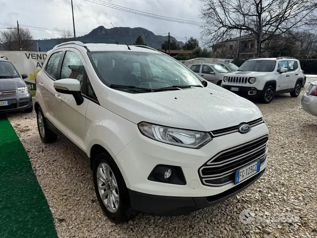 Second-hand Ford Ecosport Titanium S 95 CP (69 kW) 2017 Alb SUV
