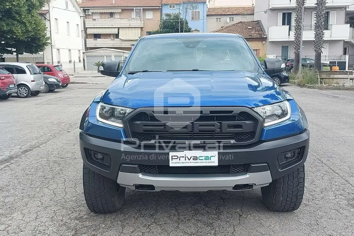 Usata Ford Ranger Raptor 212 CV (155 kW) 2019 Blu Pick-up