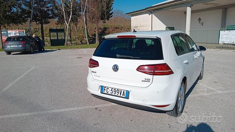 Usata VW Golf VII 110 CV (80 kW) 2016 Bianco Berlina