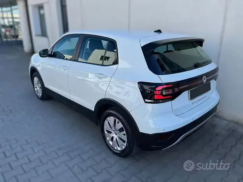Usata VW T-Cross 95 CV (69 kW) 2020 Bianco SUV