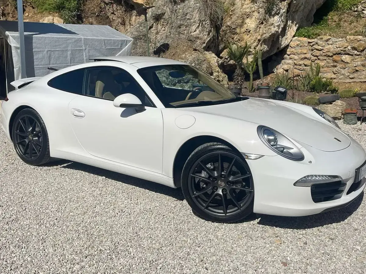 Usata Porsche 991 349 CV (256 kW) 2012 Bianco Coupé