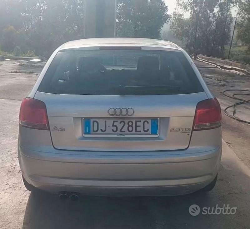 Usata Audi A3 Ambition 170 CV (125 kW) 2007 Grigio Berlina
