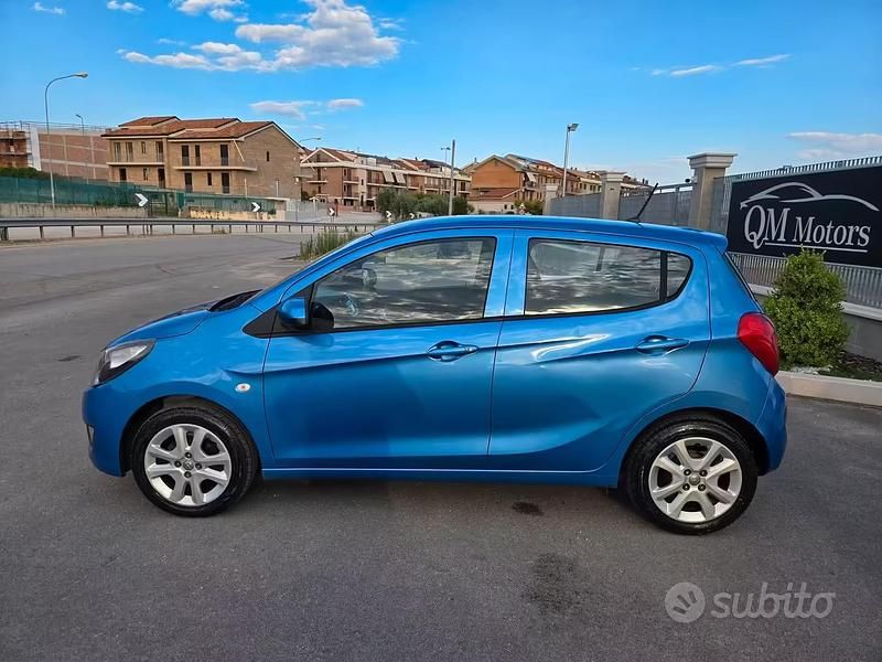 Occasion Opel Karl Cosmo 75 PK (55 kW) 2015 Blauw Hatchback