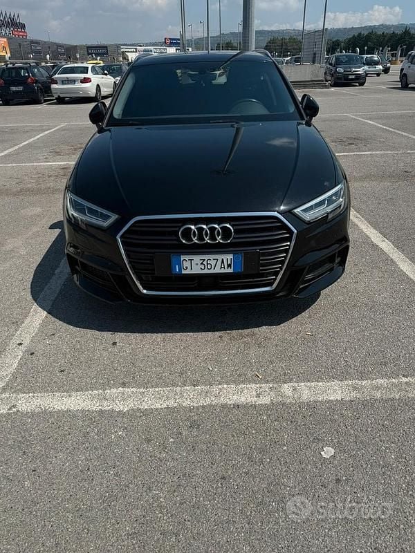 Usata Audi A3 Admired 150 CV (110 kW) 2019 Nero Berlina